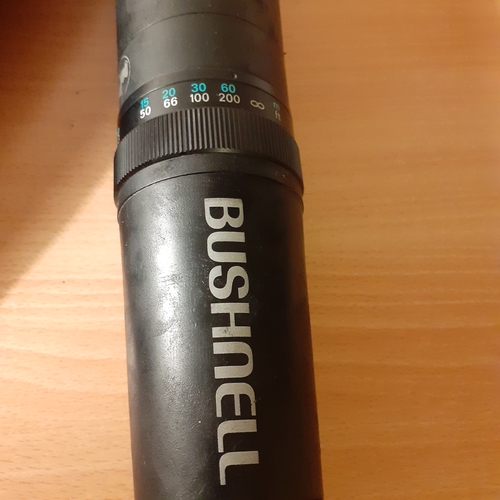 8 - Bushnell scope. Sold as spares or repair.