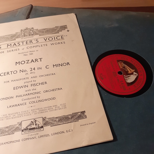 10 - 4 x 78rpm classical music boxsets. Including the Sibelius society, Motzart etc