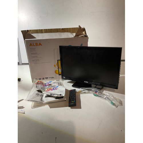 98 - Alba 19” HD ready TV with built in DVD