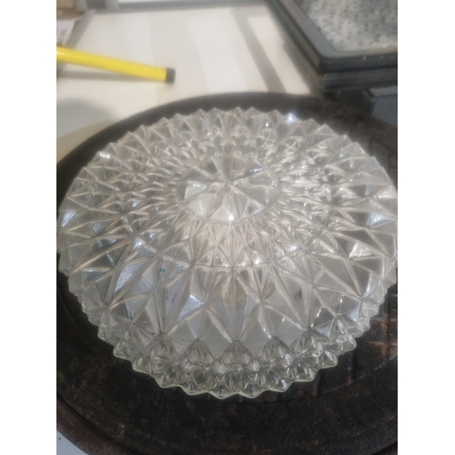 49 - Retro glass ceiling light