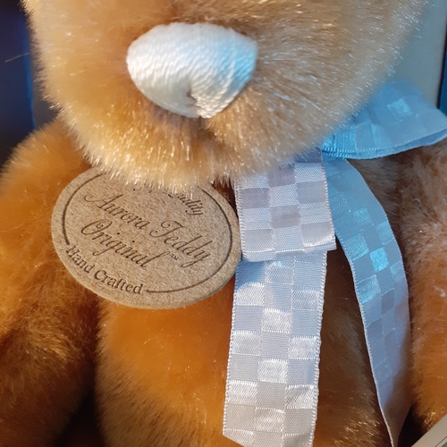 3 - Collectors bear, millenium aurora by birthdays. Boxed. With certificate of authentication