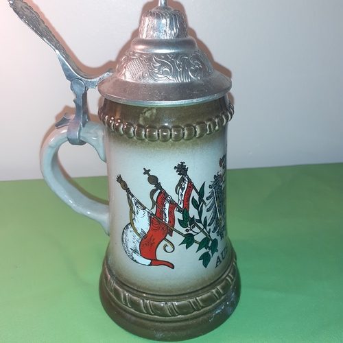 101 - Original rare King Austria ceramic stein.