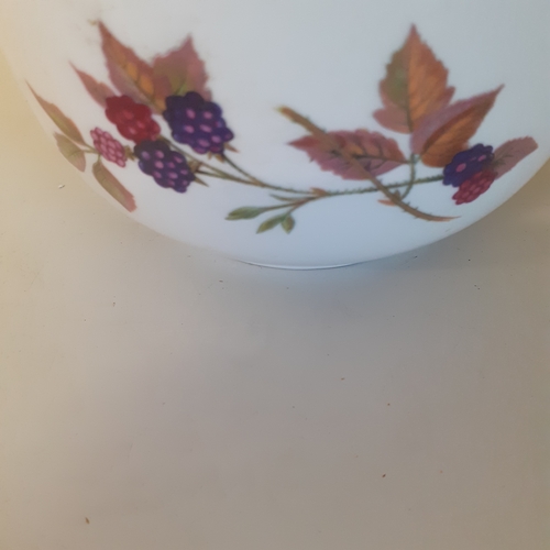 19 - Royal Worcester Evesham 'M' pattern large dish/bowl. No damage