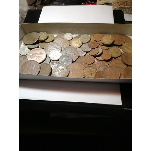 30A - Box of mixed English coinage