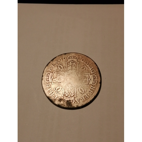 37A - 1670 Charles II halfcrown