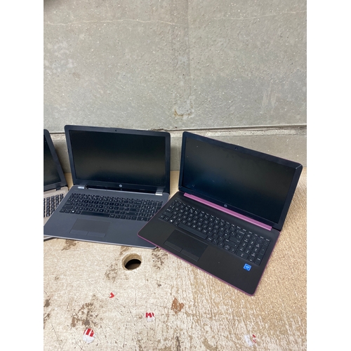 223A - 3x laptops as spares inc HP i5-7th gen & 2 others