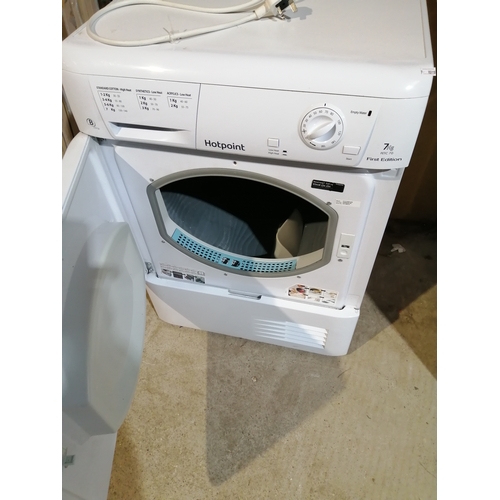 251A - Hotpoint condensor dryer Model number FETC70 7KG load 60cm width in perfect working condition