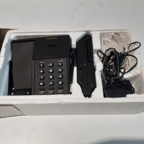 117 - Vintage Panaphone Double dial easy phone. KXT-9050