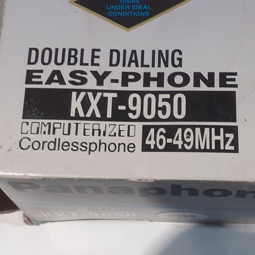 117 - Vintage Panaphone Double dial easy phone. KXT-9050