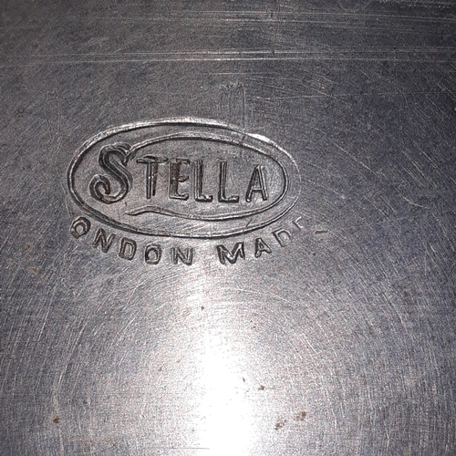 236 - Aluminium jam pot. 12 inch diameter.