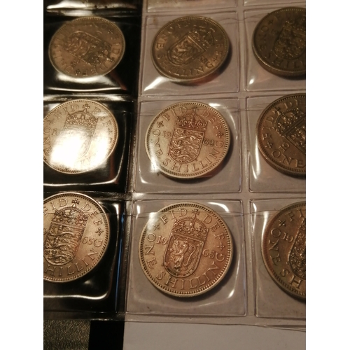 23A - Collection of 32 shillings 1950 to 1966