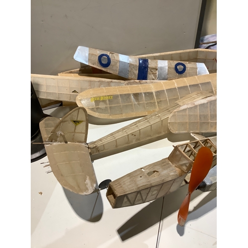 286 - Keil Kraft fibreglass and balsa wood hand made planes