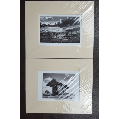 331 - 2 black and white prints in mounts. “Connemara” and “The Dolmen – Southern Ireland”  Size: 40cm x 34... 