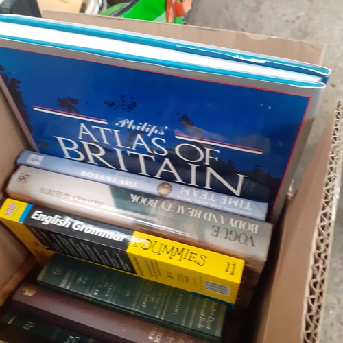 30 - Quantity of books vintage and modern. Including 1 box of just cookery books and other boxes of mixed... 