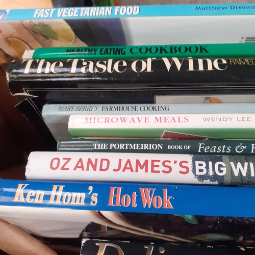 30 - Quantity of books vintage and modern. Including 1 box of just cookery books and other boxes of mixed... 