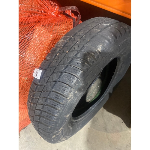 53 - Sterling tyre - 155 R 13 with good tread