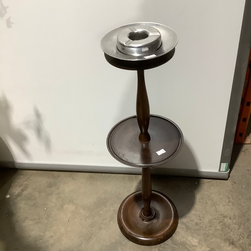 220 - Wooden ashtray stand