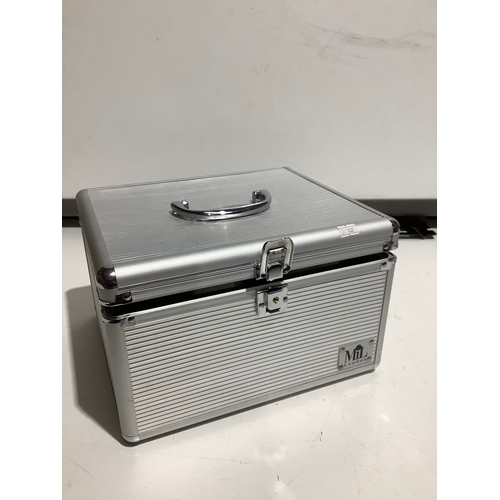 360A - Metal storage box - originally for CDs