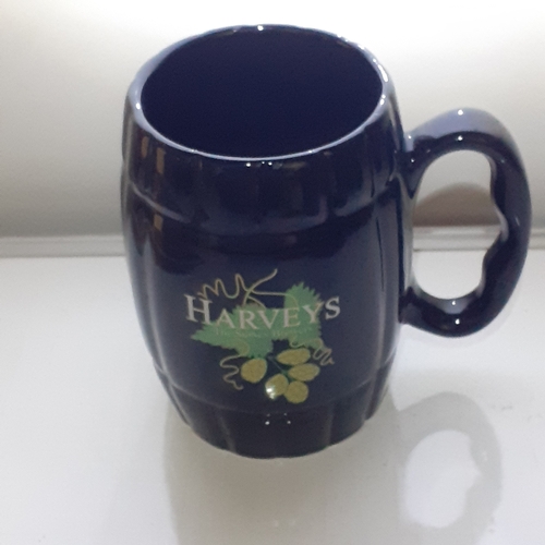 26 - Harvey's advertising tankard. Good condition