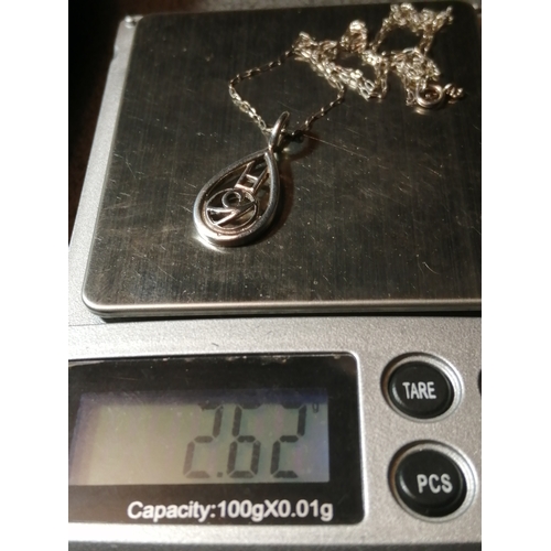 21A - Silver necklace 2.62 grams