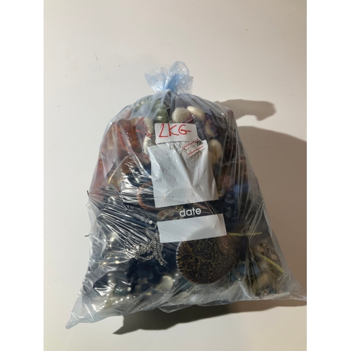 169 - Bag of assorted jewellery 2KG