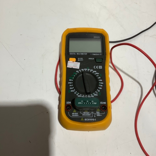 431 - Digital multimeter DM25 with probes