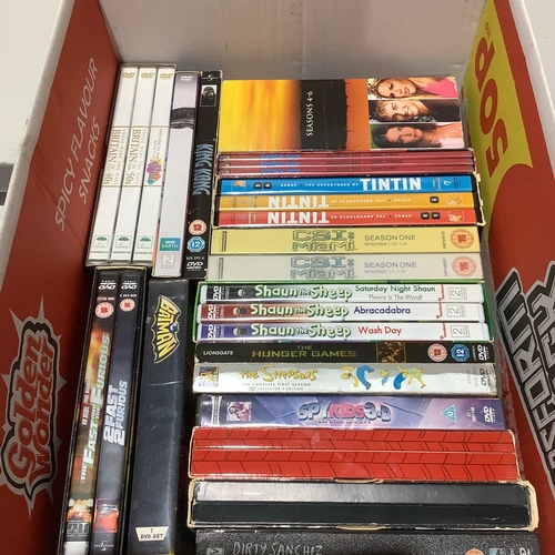 433 - Quantity of dvds inc box sets