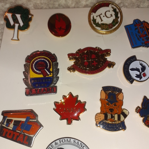 30 - A quantity of pin/lapel collectable badges. Lots from  other countries and organisations.