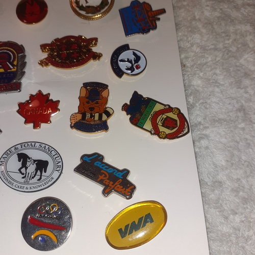 30 - A quantity of pin/lapel collectable badges. Lots from  other countries and organisations.