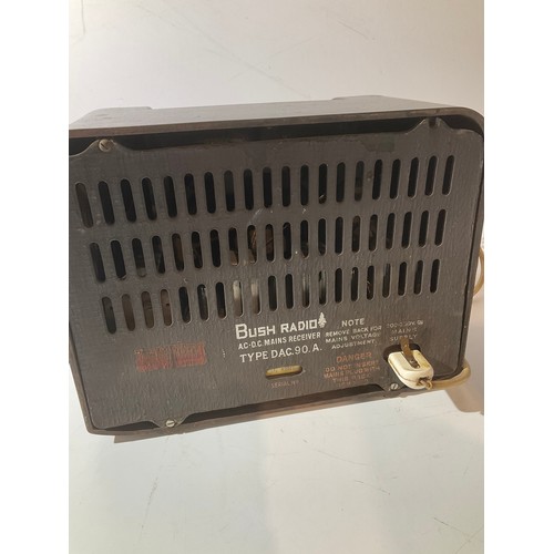 136 - Bush valve radio - model DAC 90A