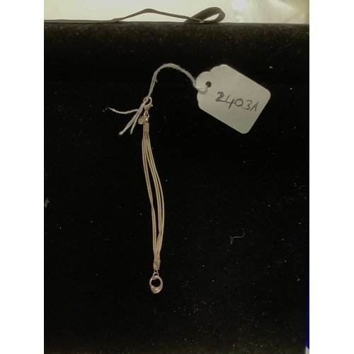 45A - Children’s 925 silver bracelet, 5 strand snake chain
6.45g