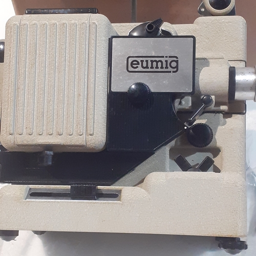 336 - Vintage Eumig projector. Untested but very good condition. Boxed.