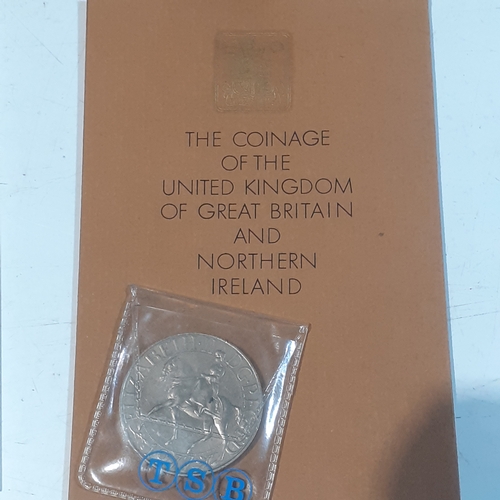 40 - Coinage of Great Britain and NI. 1970 pre decimal proof coin set plus a commerative crown