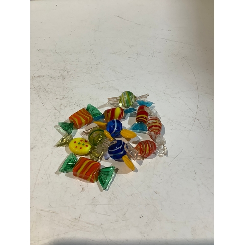 46 - Collection of murano glass sweets