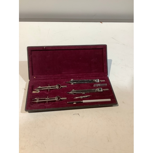 51 - Cased selection of compasses