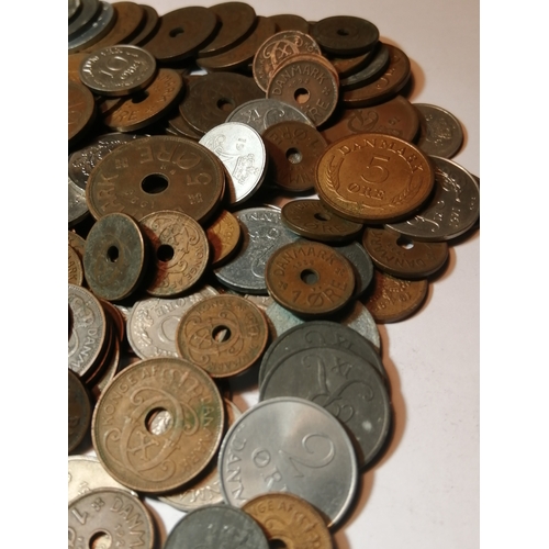 30A - Collection of old Danish coinage