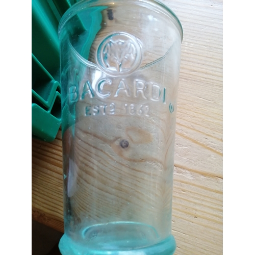 41A - Collection of pub drinking glasses including Bacardi, Jamesons, Stella and Grolsch