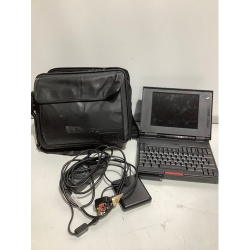 130 - Vintage IBM ThinkPad 9545 laptop with charger - untested