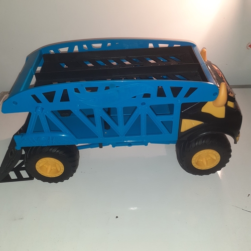 7 - Large Hot wheels monster transporter truck. Good condition