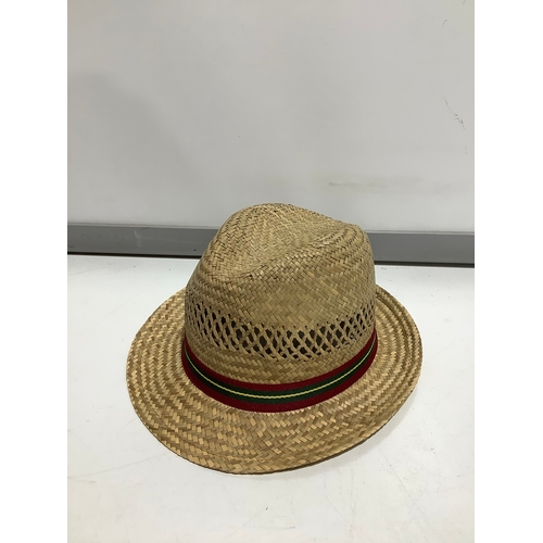 492 - Burgess Hats straw boater