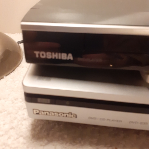 30 - Panasonic DVD player and Toshiba DVD player. Working but no remote