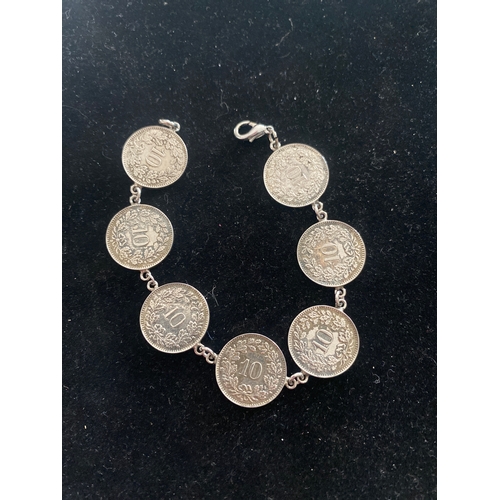 50A - 1959 coins made into a bracelet