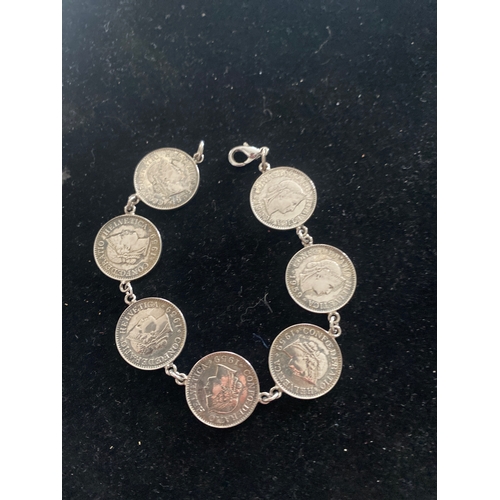 50A - 1959 coins made into a bracelet