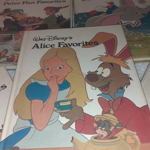 58 - A collection of Walt Disney favourite books. Complete clean pages. Some minor age related wear to co... 