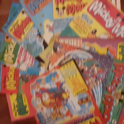 198A - Vintage Mickey Mouse comics 1980s.  Consecutive numbers 211 to 220

There may be some hand written p... 