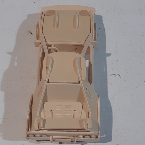 267 - Collectible made up ready to paint kit model car