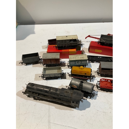 280 - Selection of various Hornby trains cargo rail cars