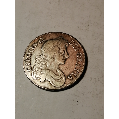 38A - 1679 Charles II crown in very fine condition