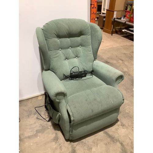 240 - Sherborne rise & recline electric armchair