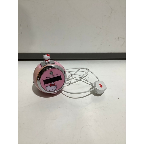 304 - Hello kitty alarm clock radio